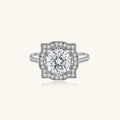 Vintage Crown Moissanite Ring