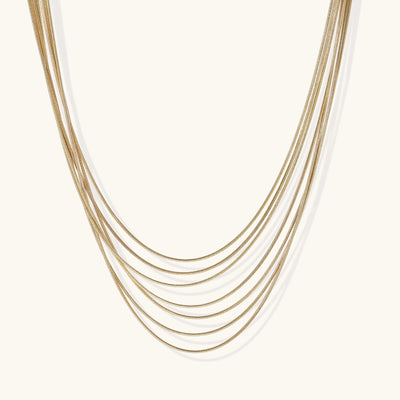 Golden Hour Layers Necklace