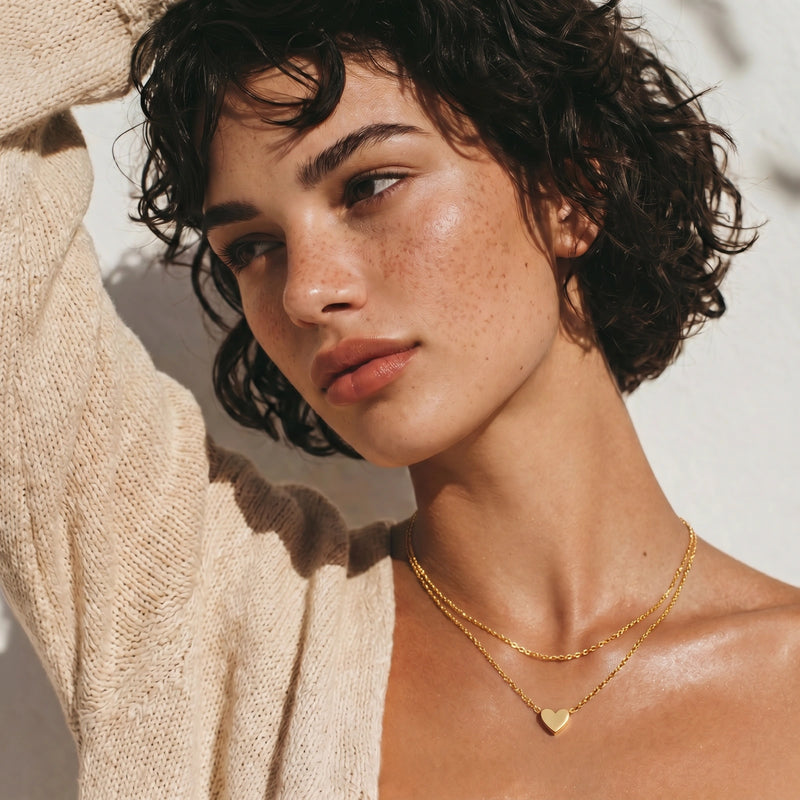 Aimee Heart Necklace