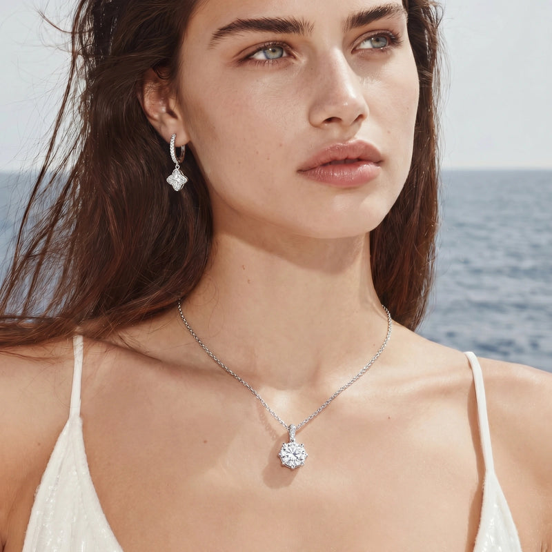 Lumina Solitaire Pendant