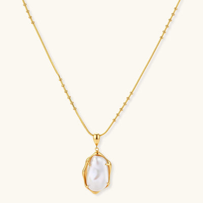Baroque Pearl Pendant Necklace