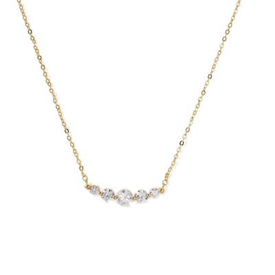 Golden Arc Necklace